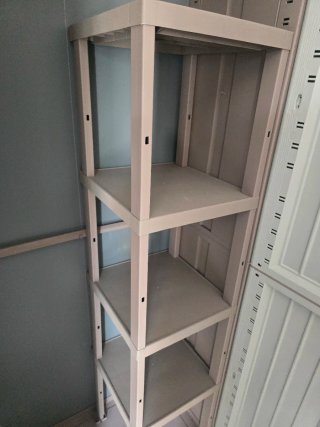 Armario de plástico para exterior