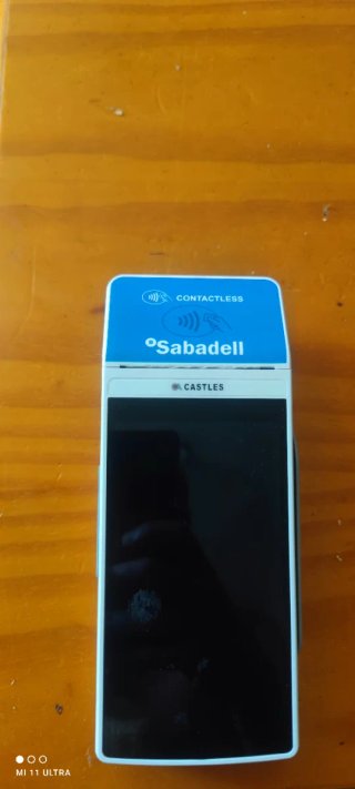 Datáfono TPV Castles Sabadell Contactless
