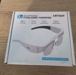 Gafas Lupa ARTDOT con Luz LED
