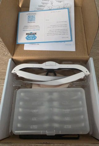 Gafas Lupa ARTDOT con Luz LED
