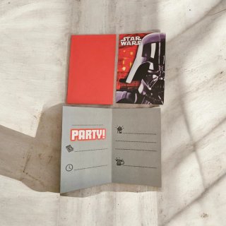 Invitaciones Star Wars Darth Vader- Stormtrooper