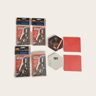 Invitaciones Star Wars Darth Vader- Stormtrooper