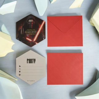 Invitaciones Star Wars Darth Vader- Stormtrooper
