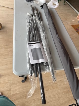 Toldo Vertical Exterior YEAUPE 150x300cm Gris