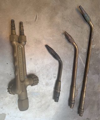 Cannello taglio saldatura ottone