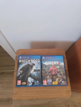 2 Juegos PS4: Watch Dogs y Far Cry 4