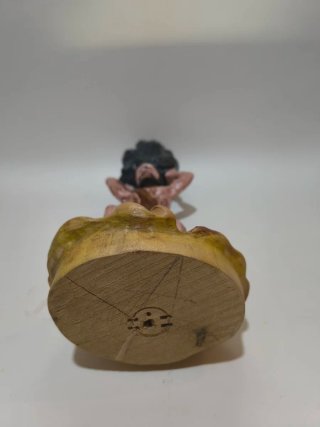 Polifemo in Legno Scultura Firmata