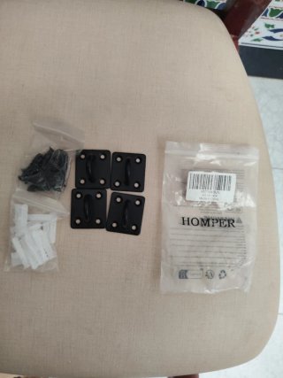 Homper Soportes para Cortinas (4uds)