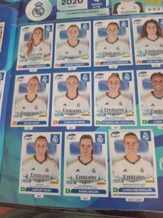 Álbum Liga F 2023 Semicompleto