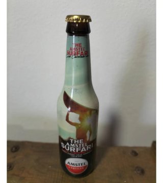 Botella de cristal Amstel Surfari Colección