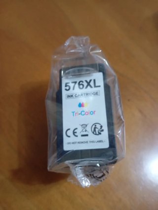 Cartuchos Tinta Canon 575XL 576XL Negro y Color