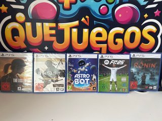 Lote 5 Juegos PS5 Precintados