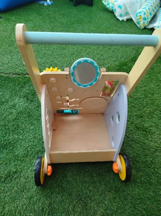 Andador Carrito Aprendizaje Madera