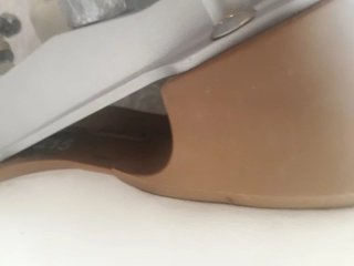 Skate artistico bianco Edea numero 215 con piastra Variant