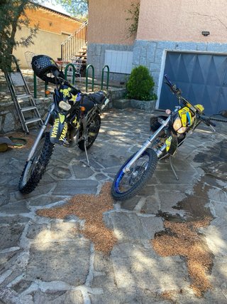 Yamaha DT 50R Enduro/Motocross Negra