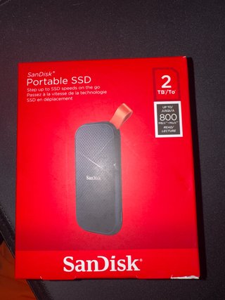SanDisk SSD Portátil 2TB