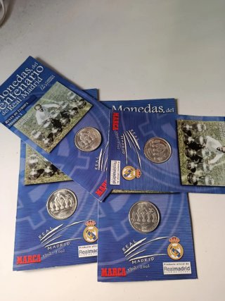 Moneda Real Madrid Centenario Marca ****LEER****