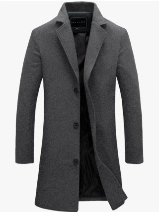 Cappotti lunghi da uomo beige o grigi