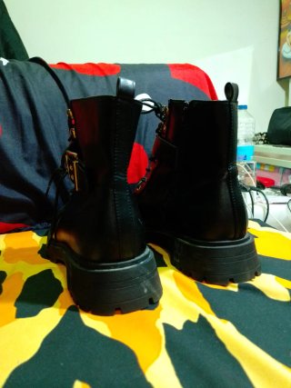 Botines negros talla 44