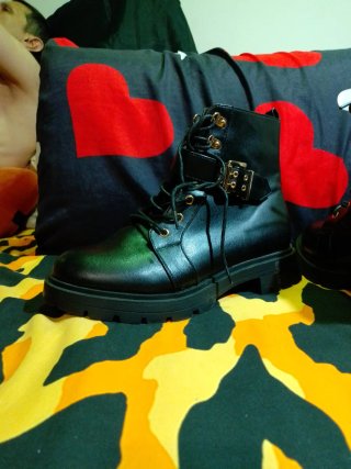 Botines negros talla 44