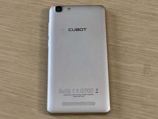 Teléfono Móvil CUBOT RAINBOW Dorado/Plateado