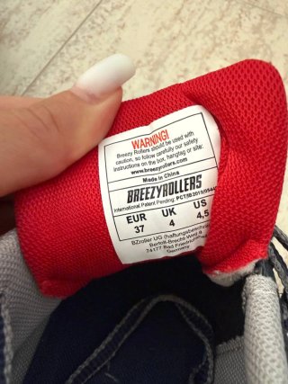 Zapatillas con ruedas Breezy Rollers Talla 37