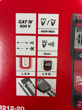 Milwaukee 2212-20 Tester Tensione