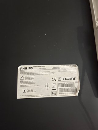 Televisor Philips Negro, se vende por mudanza