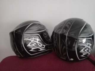 Casco Moto Integral Bull Road Negro