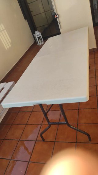 Mesa plegable de camping