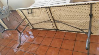 Mesa plegable de camping