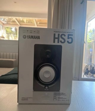 Par Monitores Estudio Activos Yamaha Negro