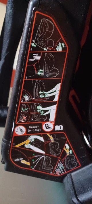 Silla Coche Niños Encore con sistema Isofix