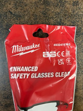 Occhiali protettivi antigraffio Milwaukee