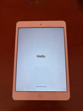 Apple iPad mini 2 Plata/Blanco