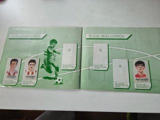 Álbum Caricaturas Futbolistas Famosos Panrico