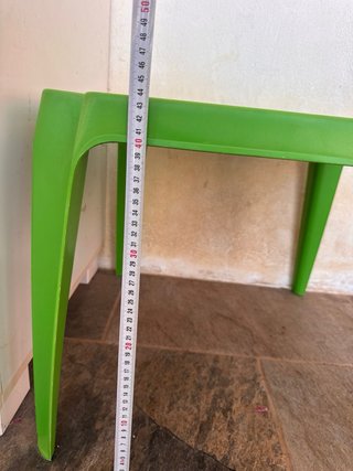 Mesa infantil verde