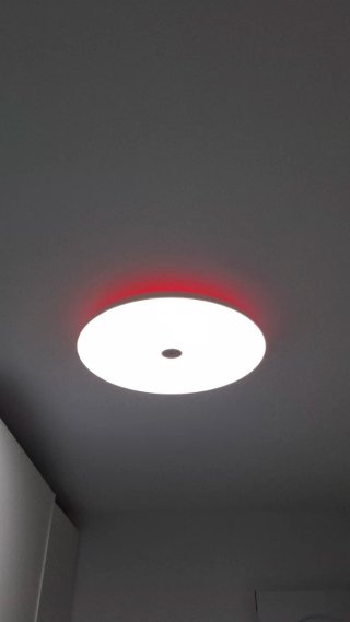 Plafón LED Techo con Altavoz y Cambio de Luz