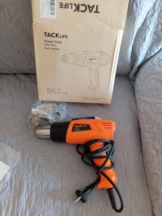 Pistola de calor TACKLIFE HGP68AC. Usada 1 vez
