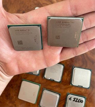 Lote 14 procesadores AMD-INTEL para PC’s MICRO