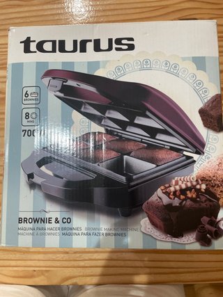 Máquina para hacer brownies Taurus
