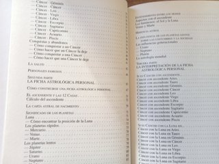 HOROSCOPO CANCER