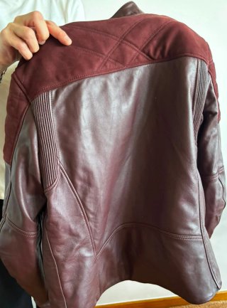 Chaqueta de moto Rev'it de cuero