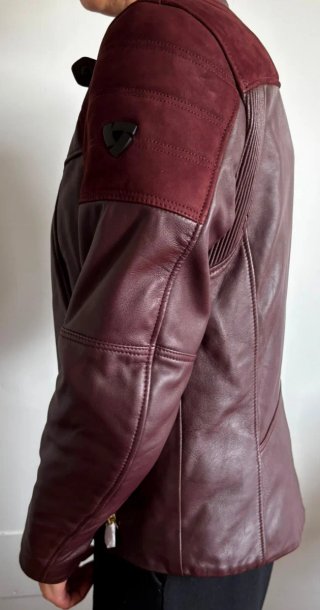 Chaqueta de moto Rev'it de cuero