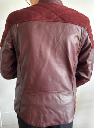 Chaqueta de moto Rev'it de cuero