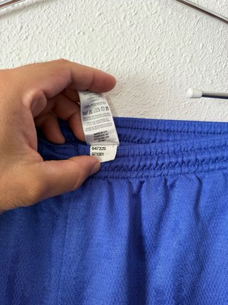 Pantalón corto Adidas azul vintage 90s