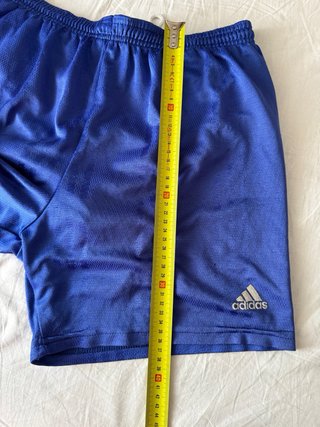 Pantalón corto Adidas azul vintage 90s