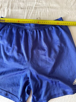 Pantalón corto Adidas azul vintage 90s