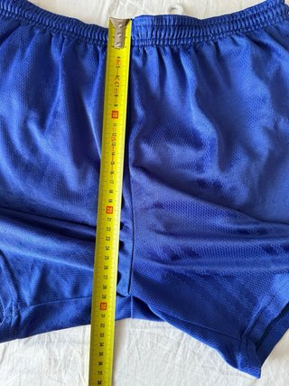 Pantalón corto Adidas azul vintage 90s