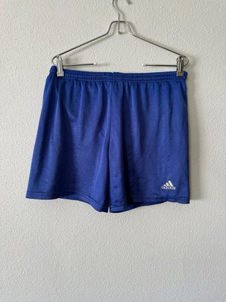 Pantalón corto Adidas azul vintage 90s